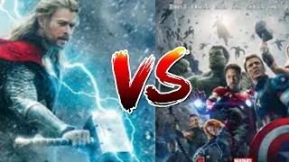 Thor hammer vs avenger/ respect for vision// #respect #shorts