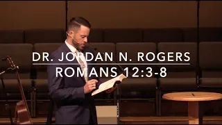 Your Responsibility in the Local Church - Romans 12:3-8 (7.14.19) - Dr. Jordan N. Rogers