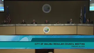 City Council Regular Meeting February 26, 2024
