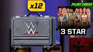 WWE Mayhem - 12 3 Star Cases with Women