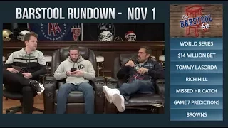 Barstool Rundown - November 1, 2017