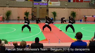 Performing Pencak Silat Indonesia, Belgium 2018