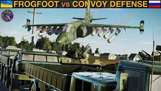 Could Su-25s Penetrate & Destroy The 40 Mile Long Russian Convoy At Kyiv? (WarGames 59) | DCS