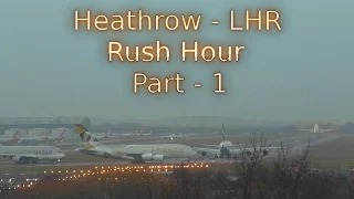 Rush Hour Departures London Heathrow Airport 24th December 09:00-11:00