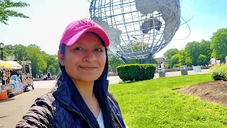 Así es El Parque LATINO más grande de NEW YORK - Flushing Meadows Corona Park