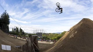 Nico Scholze's Massive Backflip Tsunami at Crankworx Rotorua 2017