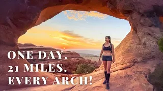 Hiking to ALL the Arches in Arches NP - in a Single Day!