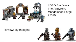 LEGO Star Wars 75319 The Armorer’s Mandalorian Forge review/ thoughts