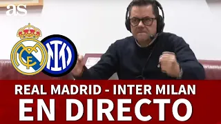REAL MADRID -INTER I  EN DIRECTO la reacción de RONCERO I  Diario AS