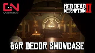 Bar Decor Showcase - Basic, Floral, Hunter & Refined Decor - RDR2 Online Moonshiners