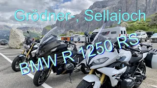 Mit der BMW R 1250 RS in Südtirol  Sellajoch Juli 2023 Teil 4