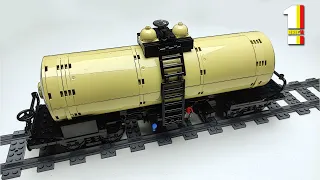 ВАГОН - ЦИСТЕРНА | LEGO Train MOC out of the box