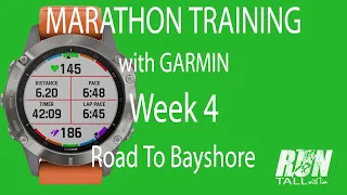 Marathon Training with Garmin | Week 4 Recap | How To Determine or Calculate Your Marathon Pace
