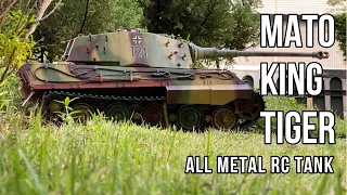 MATO all metal King Tiger RC Tank custom build