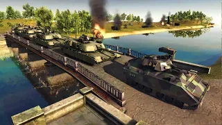 American INVASION DEFENSE LINE in COLD WAR | Cold War Mod | Men of War: Assault Squad 2 Gameplay