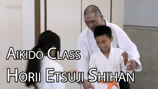 [AIKIDO KIDS CLASS] HORII Etsuji Shihan - 7th Dan