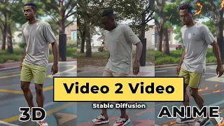 Transform Videos to ANY STYLE with Stable Diffusion and Deforum (FREE)