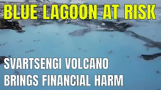 Blue Lagoon under volcano threat again!🌋The spa lost millions of usd! 🇮🇸 4K Iceland 06.02.24