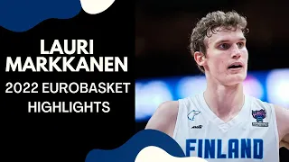 Lauri Markkanen Full 2022 FIBA EuroBasket Highlights