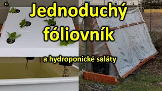 21. Hydroponický fóliovník na papriky a rajčata