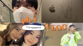 [VLOG] A week of Ph-1 About Damn Time Concert in Singapore📍🇸🇬