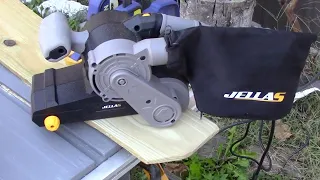 Jellas 8 Amp Electric Belt Sander Review Initial Thoughts