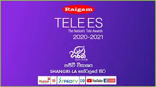 Raigam Tele'es 2020-2021 🏆🏅✨😍 | ජාතියේ ටෙලි සම්මාන | 🔴 LIVE Telecast