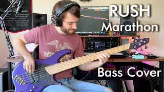 Rush - Marathon - Bass Cover