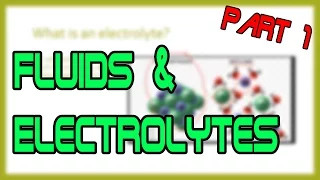 Definitions - Fluids and Electrolytes Part 1 [NCLEX REVIEW]