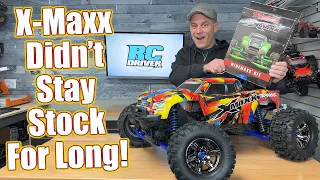 Stability Upgrade! Traxxas X-Maxx WideMaxx Kit & SledgeHammer Tire Install | RC Driver