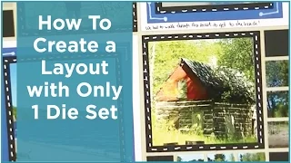 How to Create a Layout with Only One Die Set