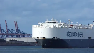 Shipspotting - HOEGH ASIA - Vehicles carrier vessel #182