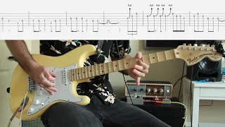 Deep Purple - Space Truckin' Made in Japan guitar solo lesson with FREE TAB