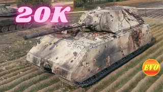 Maus 20K Damage + Block  11 Kills  World of Tanks