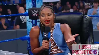 Bianca Belair and Sasha Banks Contract Signing Smackdown August 13th 2021