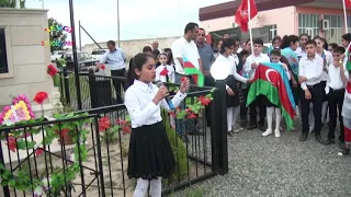 Ürek Dağlayan Şeir Ağcabədi Rayonu Taynaq Kəndi Şəhidlərin Bulağın Açılışı