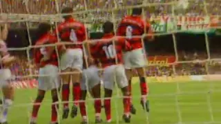 Flamengo 0 x 0 Fluminense # Carioca 1995 # Estréia Oficia de Romário pelo Fla