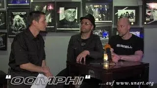 UnArt Live TV - Interview Oomph! , Zeche Bochum 2012
