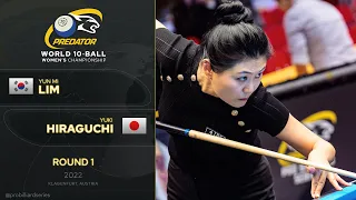 Yun Mi Lim vs. Yuki Hiraguchi ▸ Predator World Women’s 10-Ball Championship