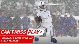 Jacoby Brissett Leads Game-Tying TD Drive in Winter Wonderland! | Can't-Miss Play | NFL Wk 14