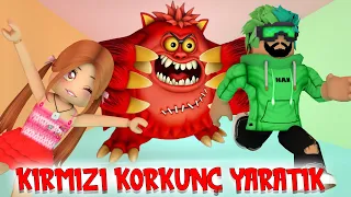 KIRMIZI KORKUNÇ CANAVAR OKULA SALDIRDI | ROBLOX GRAND SCHOOL ESCAPE | HAN KANAL KÜBRA NİSA