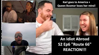 Americans React | AN IDIOT ABROAD | Route 66 Season 2 Episode 6 | REACTION