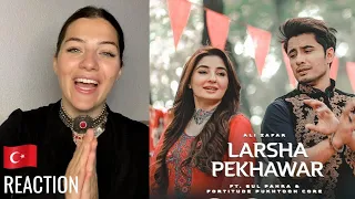 Larsha Pekhawar | REACTION | Ali Zafar ft. Gul Panra & Fortitude Pukhtoon Core | Pashto Song