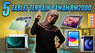 5 tablet terbaik di Malaysia bawah RM2,000 (2024)