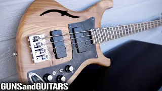 Introducing the NEW QUAD COIL Prototype Behemoth Bass (Dual Quad-coil humbucker pickups sound demo)