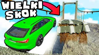 ❄️ SUPERSAMOCHODY KONTRA ZAŁAMANY MOST!? | BeamNG Drive |