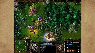 FaTC (H) vs. ToNY_hk (H) on Duskwood - WCG 2003