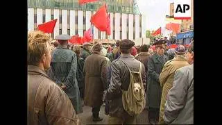RUSSIA: 3rd ANNIVERSARY OF DISSOLUTION OF PARLIAMENT CELEBRATED