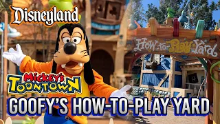 Goofy's How-to-Play Yard FULL TOUR - Mickey's Toontown at Disneyland