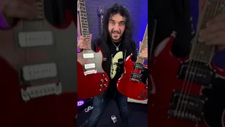 Black Sabbath Riffs On The Tony Iommi Signature SG! 🦇🔥 #Shorts